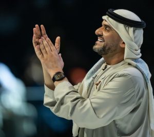 Hussain Al Jassmi Instagram - سيًّدي تشرّفت وتميّزت وتكرّمت في حفل ⁧‫#صناع_الأمل‬⁩ بحضوركم والغناء بوجودكم وبوجود جمهورنا الحبيب من كل أقطار العالم لأسجّل مع بداية هذا العام 2024 محطة هامة سأفتخر بها وستجري بعروقي نحو آفاق أخرى من استمرار النجاح 
‏⁧‫#الإمارات_العربية_المتحدة‬⁩