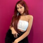 Hyolyn Instagram – 🤍으으으으으으으음중🖤