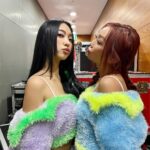 Hyolyn Instagram - 음💜🎤🤍🧡💚💙🎤❤️중