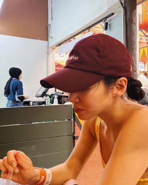 Hyoyeon Instagram - Today🤟🏻🤸🏼🤍
.
#워터파크 다🐬 너무 신났어🎢
#오운완