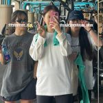 Hyoyeon Instagram - Today🤟🏻🤸🏼🤍 . #워터파크 다🐬 너무 신났어🎢 #오운완 Sunway Lagoon, Malaysia