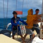 Iñaki Godoy Instagram - Day 33: I’ve already seen so many rainbows I’m starting to get used to it. I cook, clean and sail every week, which is exhausting, but also really fun. Being part of a crew is not easy, people are are complicated; But also full of dreams, and big hearts. I’ve shared so many laughs, storms and sunsets with this crew, and I can’t wait to see where the wind takes us next. Sending a big hug back home, and remember to always take care of your own crew !!!