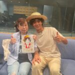 Iñaki Godoy Instagram - So happy that Mayumi will dub Luffy in the live action !!! Meeting her was an honor, she is a legend 😎 Y que increible doblar a Luffy en español, además siendo dirigido por la talentosisima @mireya_mendoza_of Me tendré que ver la serie en TODOS los idiomas 😂