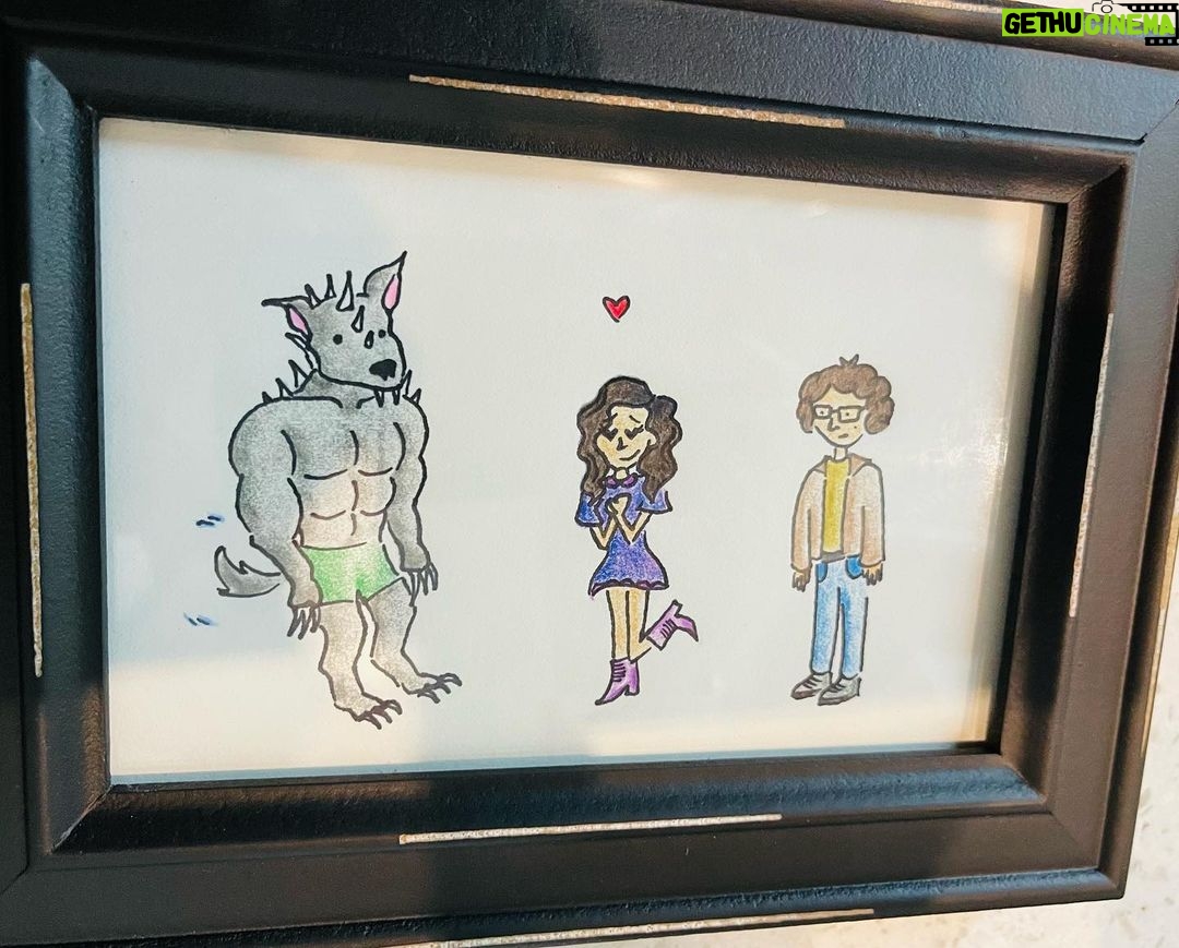 Iñaki Godoy Instagram - Thank you for watching the imperfects !!! Here’s a family portrait made by my super talented friend @missjunnicia #chupianddarcy4life