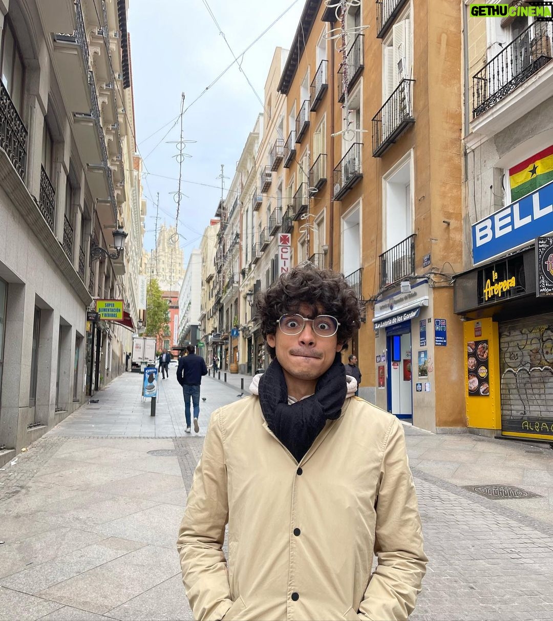 Iñaki Godoy Instagram - Wait, this is not Mexico… WHERE ARE MY TACOS, HELP PLS #madrid