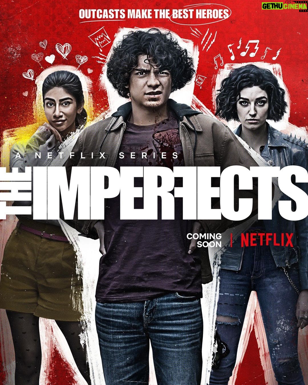 Iñaki Godoy Instagram - The imperfects !!! I’m so excited for this, can’t wait 😎 @netflix @netflixgeeked