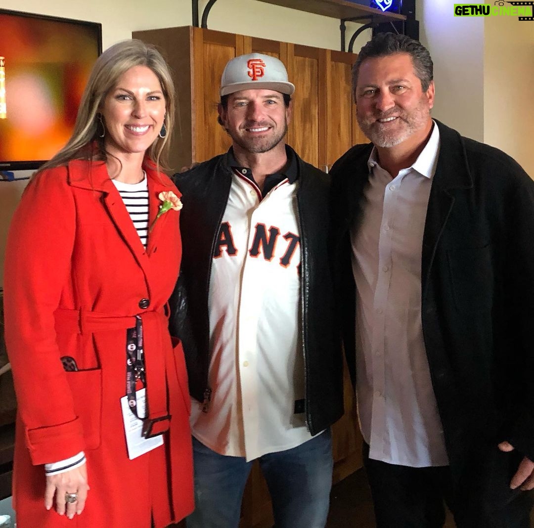 Ian Bohen Instagram - My first opening day at the home stadium @oraclepark rooting on the boys from the bay. @sfgiants for life #HumBaby Thanks to everyone for the wonderful day.