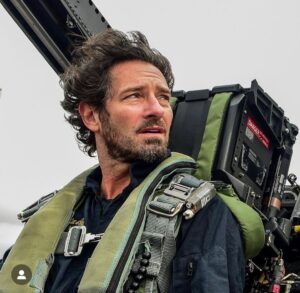 Ian Bohen Instagram - Since I was 10 this has been a dream of mine. The @usnavyblueangels @wingsoverhoustonairshow and especially @stephstricklen made this come true. I cannot begin to thank you enough.  @navyblueangel7 “Push-Pop” and I turned and burned 7.6 G’s and got close to cracking the sound barrier. 
If you’re interested in the United States Military or aviation in general, check out what this group and other branches’ demo teams can show you. Videos to follow.