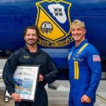 Ian Bohen Instagram – Since I was 10 this has been a dream of mine. The @usnavyblueangels @wingsoverhoustonairshow and especially @stephstricklen made this come true. I cannot begin to thank you enough.  @navyblueangel7 “Push-Pop” and I turned and burned 7.6 G’s and got close to cracking the sound barrier. 
If you’re interested in the United States Military or aviation in general, check out what this group and other branches’ demo teams can show you. Videos to follow.