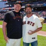 Ian Bohen Instagram – Bohen on the bump 💪 Oracle Park