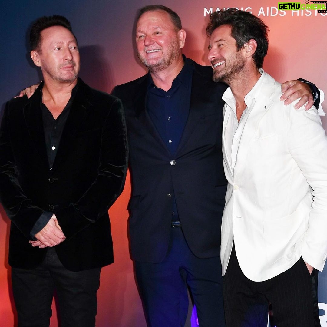 Ian Bohen Instagram - Absolutely delighted to celebrate closing the gap to the END of HIV/AIDS. * @amfar Venice was another large leap towards the goal. I know there’s so many causes especially right now but I am here to encourage you to redouble your efforts to help end this epidemic once and for all. * My thanks to everyone who made it possible for me to attend.