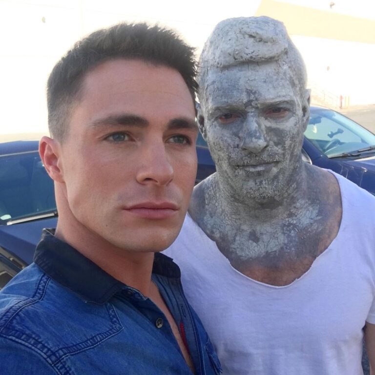 Ian Bohen Instagram - This art-imitates-life photo accurately represents how @coltonlhaynes and I have been aging respectively. Especially as it was taken today. * Happy Birthday old boy.