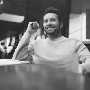 Ian Bohen Instagram - My boy @_jeffersonwhite doin what he do.
* 
Shootin’ on a 1969 Zenza Bronica S2a — Ilford 3200 speed B&W film