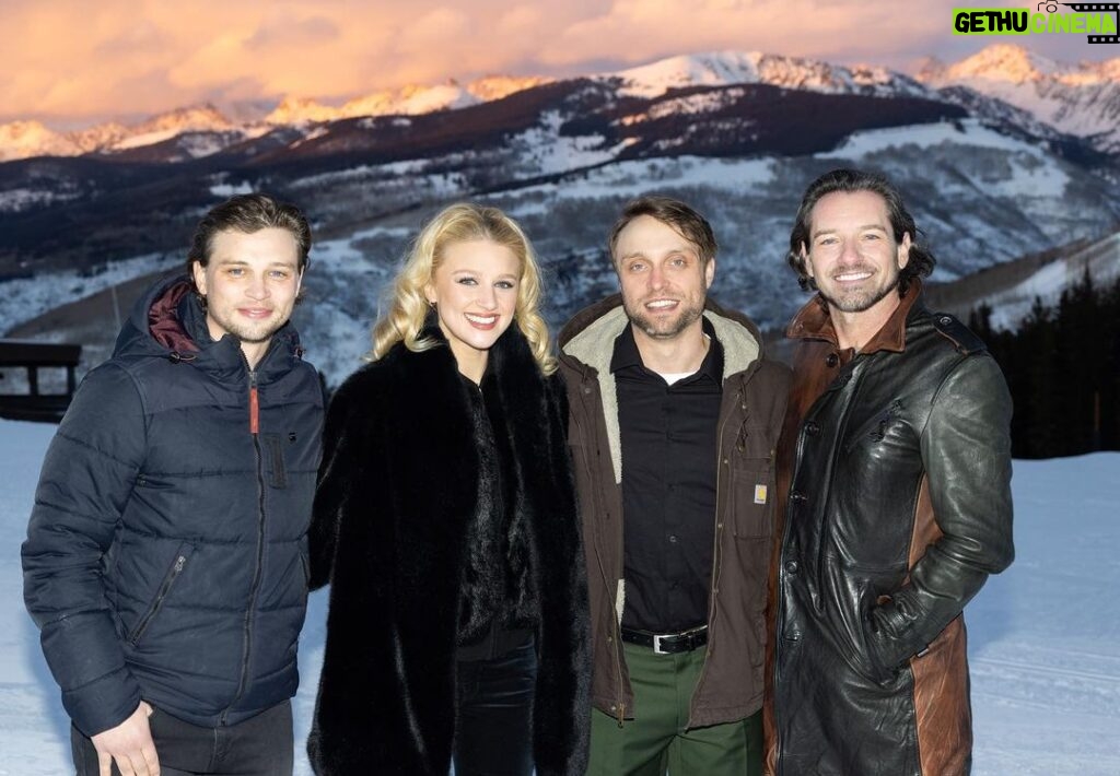 Ian Bohen Instagram - Past and present collide. Thank you @paramountnetwork for an amazing #SkiTrip