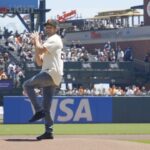 Ian Bohen Instagram – Bohen on the bump 💪 Oracle Park