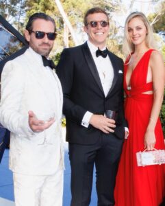 Ian Bohen Instagram - Thank you @amfar for yet another tremendous evening. We raised millions for desperately needed research and gained new allies in the fight against HIV/AIDS. Also I got a spaceship helmet.* And a special thank you to @dolcegabbana for the incredible tux. And @juliebennadji for the haircut 😍