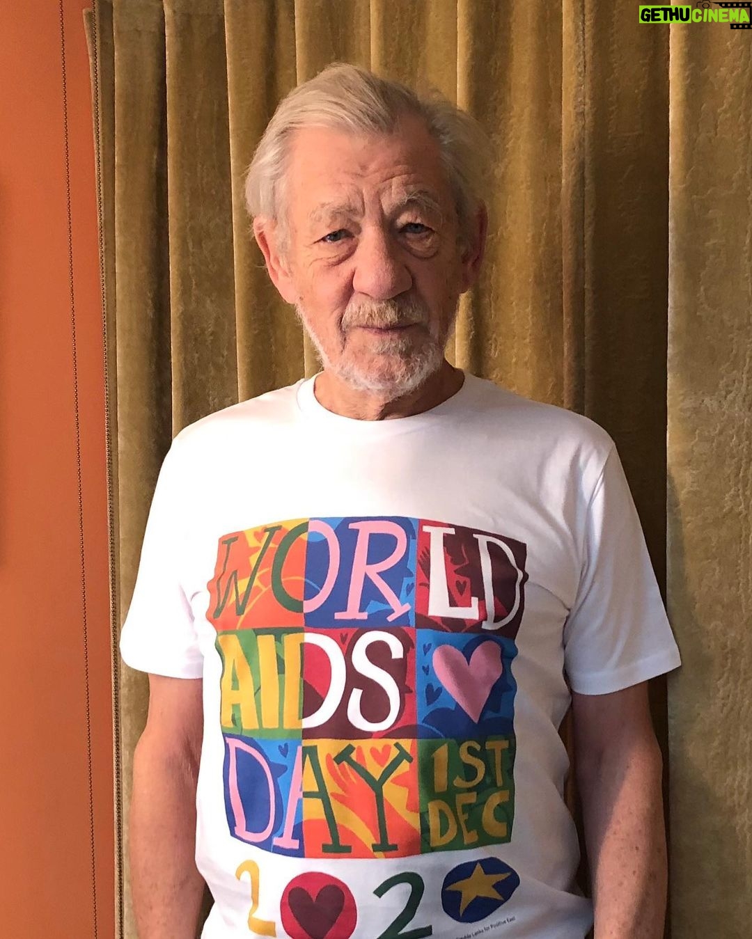 Ian McKellen - 120.1K Likes - Brilliant project by east London HIV charity @positiveeast , featuring limited edition original artworks by 14 artists helping to raise awareness and funds for their work whilst celebrating the visual arts ongoing contribution to HIV activism.
https://positiveeastpopup.org.uk/