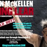 Ian McKellen Instagram - Two performances every Saturday!