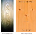 Ian McKellen Instagram - The wonderful David Sedaris has a new book out, "Calypso." The cover reminds me of a photo I published on my website in 2003, depicting Gandalf in the wood paneling of my dressing room. What have you seen in a slice of a tree? http://www.mckellen.com/cinema/lotr/scrapbook/index.htm