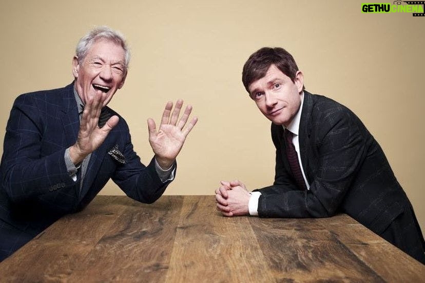 Ian McKellen - 114K Likes - I’m thrilled to announce Martin Freeman will join Graham Norton, Derek Jacobi and me on-stage during Playing the Part, screening nationwide THIS Sunday. The event will also feature contributions from close friends Dame Judi Dench & @SirPatStew ! McKellenfilm.com