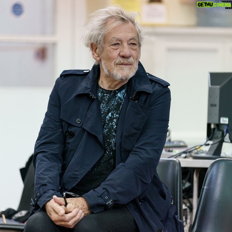 Ian McKellen - 115.4K Likes - Rehearsing KING LEAR in Chichester. Photo by Manuel Harlan