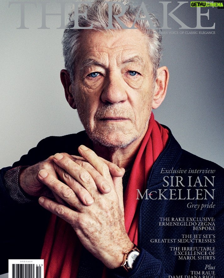 Ian McKellen - 85.8K Likes - My interview with Nick Scott for @therakeonline now on newsstands Enjoy!