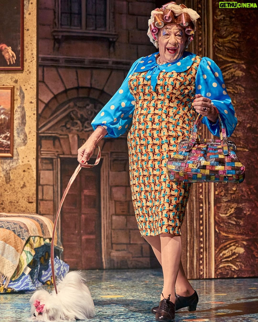 Ian McKellen Instagram - "Mother Goose’s Animal Sanctuary for Waifs and Strays" is the setting for our pantomime, arriving next week in #Dublin. I’m looking forward to meeting Linda Martin at her Dog Shelter. https://extra.ie/2023/03/12/entertainment/celebrity/hollywood-linda-martins-dog-shelter For best seats visit https://bit.ly/3LovSwK