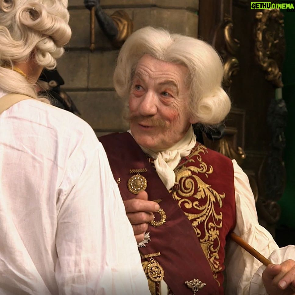 Ian McKellen - 84.9K Likes - As Cogsworth in human form #beourguest #beautyandthebeast
