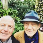 Ian McKellen Instagram - Had a lovely time in #kewgardenslondon with my friend Michael Cashman
