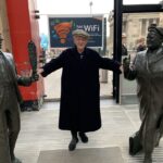 Ian McKellen Instagram – Meeting two Liverpudlian heroes: Bessie Braddock, socialist member of parliament and the incomparable comedian Ken Dodd. 
Photo by @tomtom860 Liverpool, England – UK
