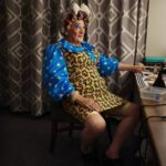 Ian McKellen Instagram - Once I slide into this first frock and spy Mother Goose’s ample figure in the mirror, I’m ready to go on her journey through the Show. https://mothergooseshow.co.uk Tour of UK & Ireland begins next week. Photo by @fredericaranda