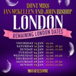 Ian McKellen Instagram - Just a few more days of our limited run in London, then it's on to the rest of UK and Ireland! #mothergooseshow https://mothergooseshow.co.uk