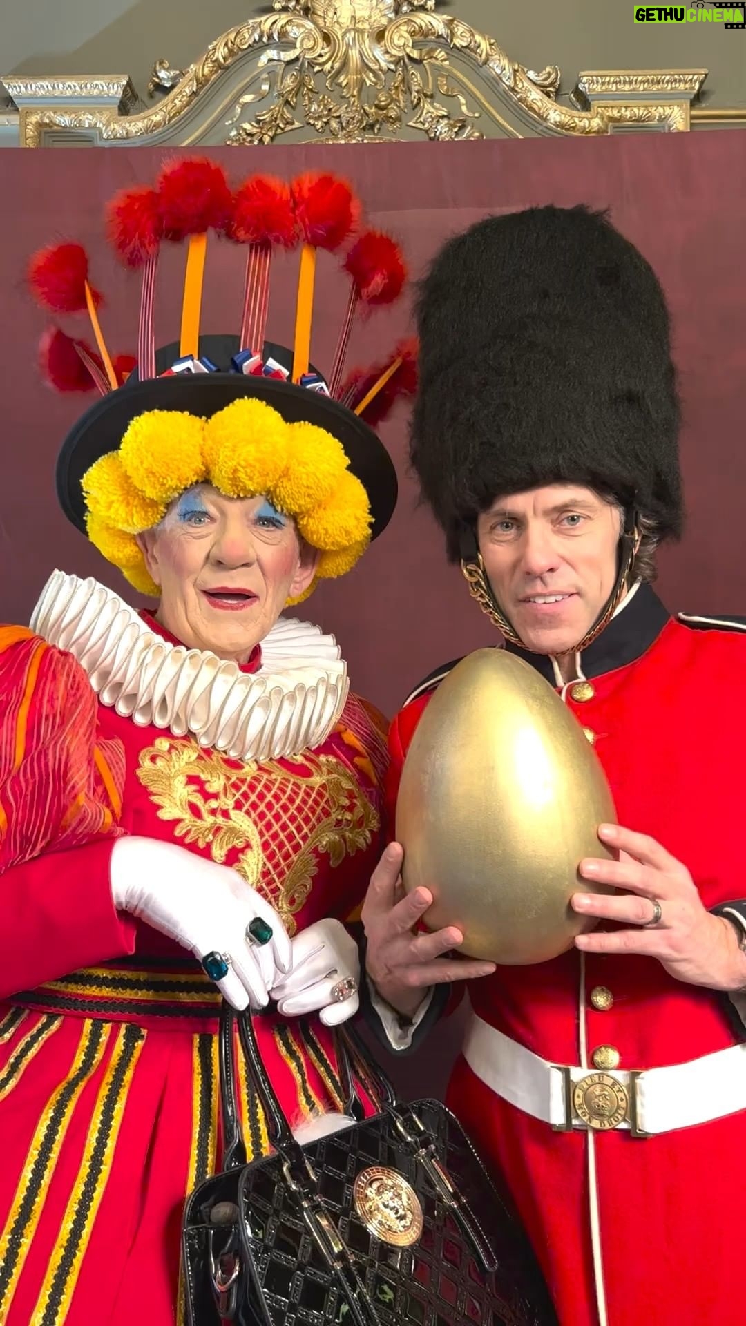 Ian McKellen - 102.5K Likes - When you have the Crown Jewels at 10 but Ascot at 12. #MotherGooseShow @johnbish100 @mothergooseshow