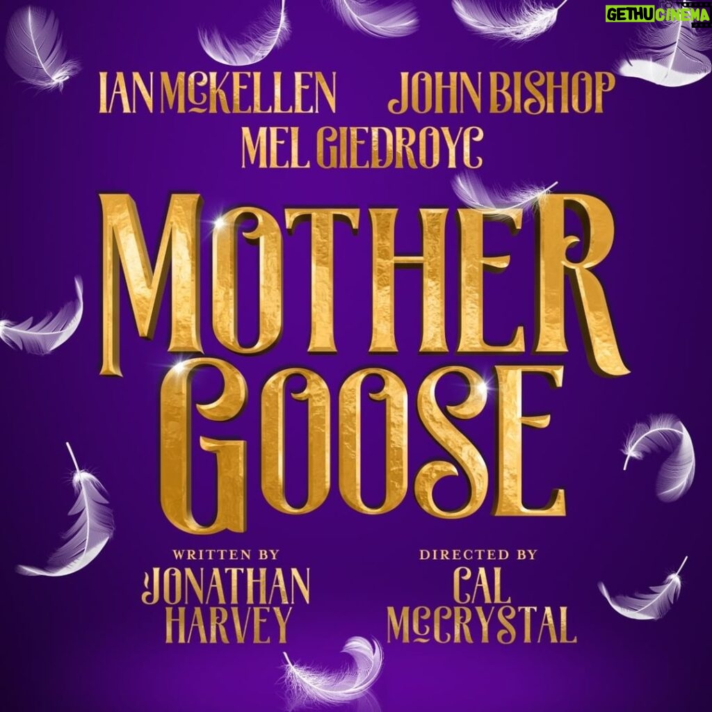 Ian McKellen Instagram - Cracking news! @johnbish100, officialmelgiedroyc and I are flying into theatres across the UK and Ireland later this year – and touring for five months! Scramble to get your tickets for @mothergooseshow – a hilarious family-friendly panto full of fun, farce and surprises that will make you honk out loud. Find your nearest city and book ➡️ mothergooseshow.co.uk