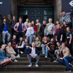 Ian McKellen Instagram - The cast of HAMLET by Peter Schaufuss on a sold out run at the Edinburgh Fringe, minutes after a show. Photo by @FredericAranda