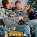Ian McKellen Instagram - Björn and Ian: 45 years of knitting. Still Knitting … https://abbavoyage.com/