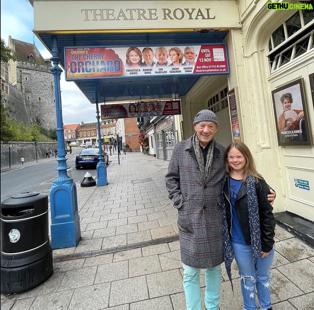 Ian McKellen Instagram - A splendid morning touring Windsor with @outwith_millieanna
