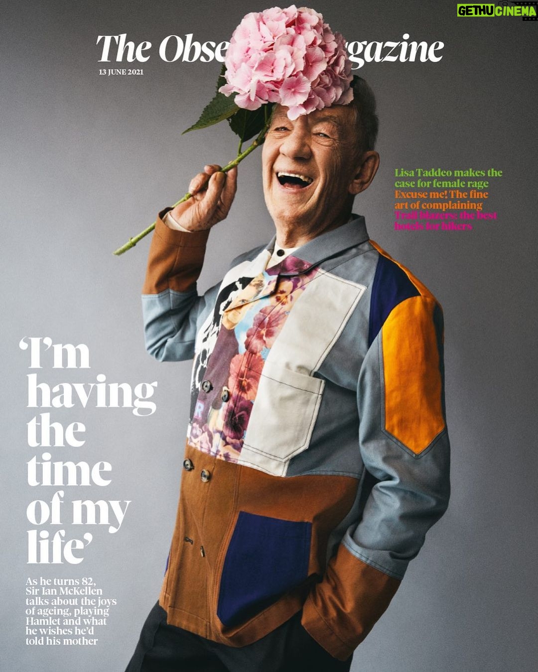 Ian McKellen - 81.4K Likes - Looks like this Sunday’s @obsmagazine will be fun!