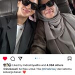Ibnu Jamil Instagram - Menantu vs Mertua 🤍❤️ #jamilosjourney #rindufamily