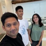 Ibnu Jamil Instagram - nonton film ditemani anak GenZ ❤️‍🔥 happy saturday night everyone #jamilosjourney
