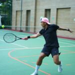 Ibnu Jamil Instagram - Tennis make me 🤣😤🤯😜😡🥰☺️ games yang bikin gemes 📸 @fame_lens #jamilosjourney