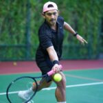 Ibnu Jamil Instagram - Tennis make me 🤣😤🤯😜😡🥰☺️ games yang bikin gemes 📸 @fame_lens #jamilosjourney