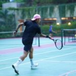 Ibnu Jamil Instagram - Tennis make me 🤣😤🤯😜😡🥰☺️ games yang bikin gemes 📸 @fame_lens #jamilosjourney