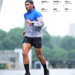 Ibnu Jamil Instagram - 28km untuk persiapan lawan Luton nanti malam..duhai kekalahan pliss senggol MU dong 🙏🙏🙏 #jamilosjourney #road2londonmarathon2024 #suuntoindonesia #pumafriendsid #pumanitro