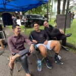Ibnu Jamil Instagram - siapapun presiden nya Firman Arga dan Erwin harus tetep kerja demi keluarga tercinta kucing siapa ini woyyy.. #jamilosjourney #janganberceraibunda #cast #actor