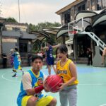 Ibnu Jamil Instagram - setelah 17 purnama gak pegang 🏀🤪 ballin with happy @happyballers ditemenin Yaya ❤️ #jamilosjourney