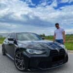 Ibrahim Tsetchoev Instagram - Voici mon choix les gars, une BMW M3 compétition, c’est pas vraiment mon truck BMW mais je me suis dis peut-être je vais être surprise, video dispo sur IBRATV Comme dab je vais choisir 3 personne au hasard qui vont Liker cette pour envoyer 100€ chacun ✊ France