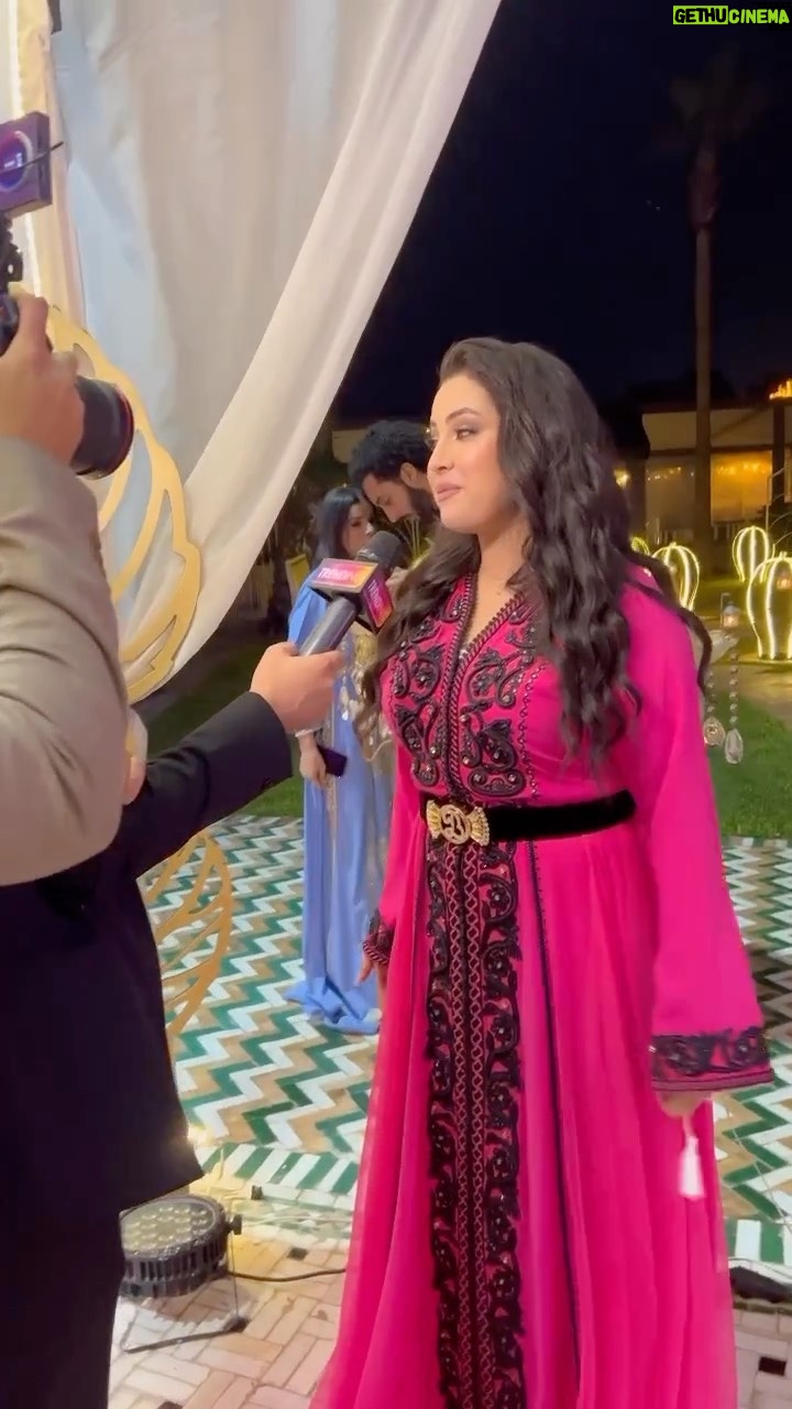 Ibtissam Laaroussi Instagram - عرسهم طلع غزال فحالهم شكرا @bilal_fashion__designer @hasnaafriki @kimahairstayle @lhermineetlevairmaroc @ritalagzouli @zouhairzair 💕💕🌹 @jad_mjahed