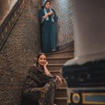 Ibtissam Laaroussi Instagram - صورة من مسلسل دار النسا مع الجميلة @noraskaliofficial Photo prise by @adil__dop Realisation @samia_akariou