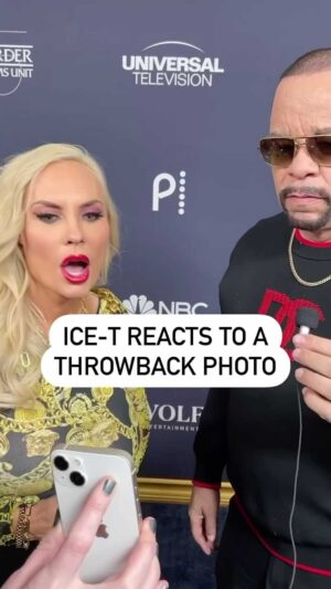 Ice-T Instagram - Lol… When they THINK they’re gonna embarrass you with an old pic…. Show NO shame! Lol  #SVU25thParty